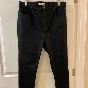 Madewell women’s curvy high rise skinny